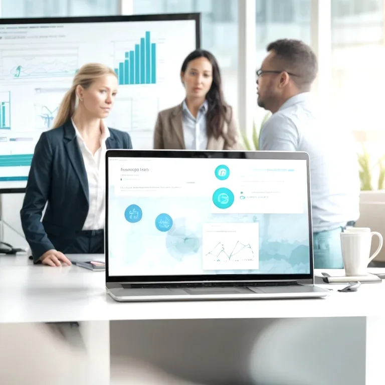 Team collaborating on AI deployment roadmap
